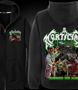 Re-Animated Dead Flesh Zipper Pocket Hoodie