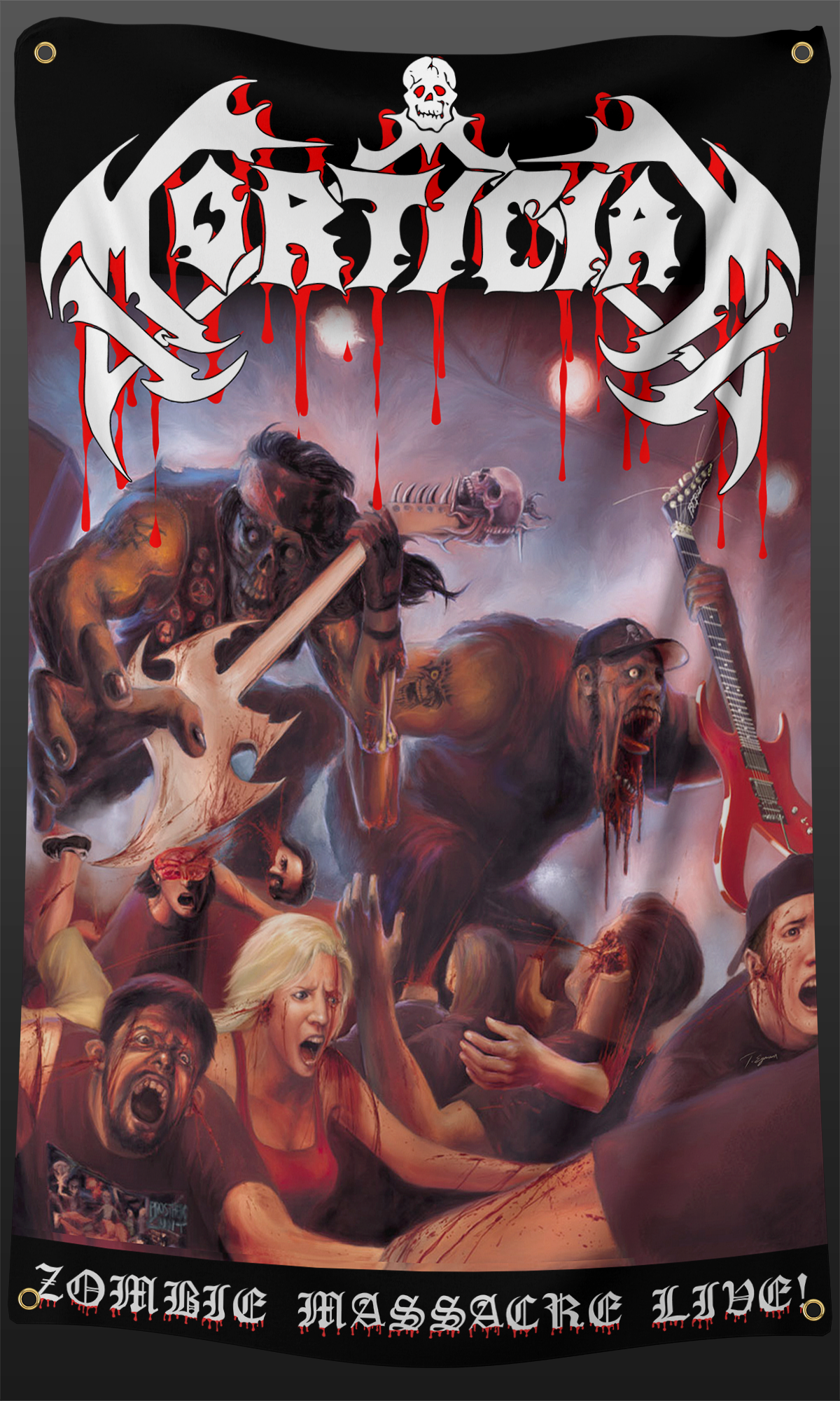 Zombie Massacre Live Flag