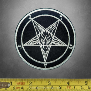 Large Pentagram Embroidered Patch