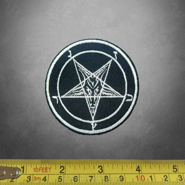 Small Pentagram Embroidered Patch