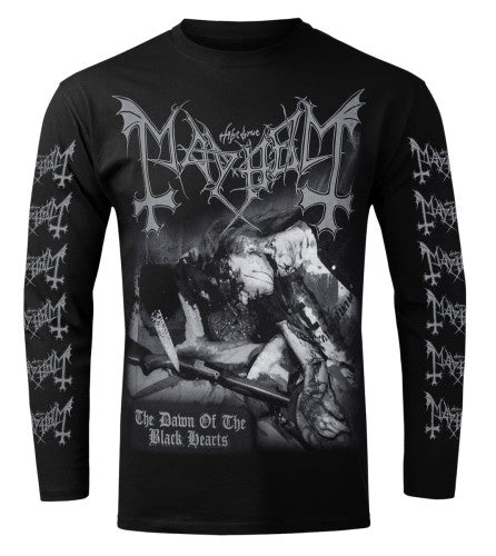Dawn of the Black Hearts Long Sleeve Import T-Shirt