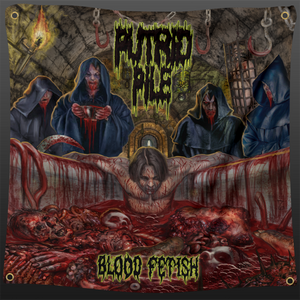 Blood Fetish 3x3 Foot Flag