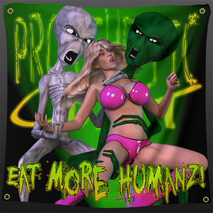 Eat More Humanz! Flag