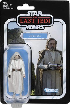 Luke Skywalker The Last Jedi Star Wars Vintage Action Figure