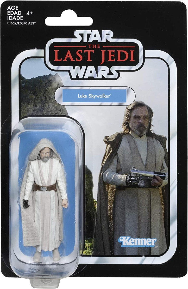 Luke Skywalker The Last Jedi Star Wars Vintage Action Figure