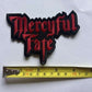 Mercyful Fate Red Logo Embroidered Patch