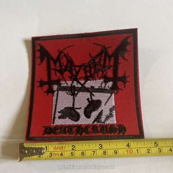 Deathcrush Embroidered Patch
