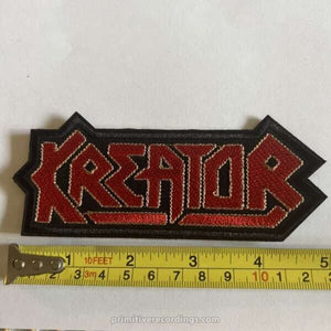 Kreator Logo Embroidered Patch