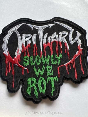 Slowly We Rot Embroidered Patch