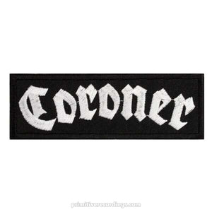 Coroner Logo Embroidered Patch