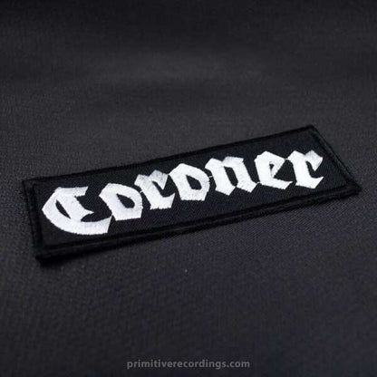 Coroner Logo Embroidered Patch