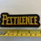 Pestilence Logo Embroidered Patch