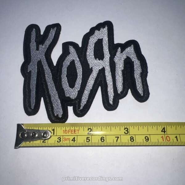 Korn Logo Embroidered Patch