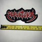 Sepultura Red Logo Embroidered Patch