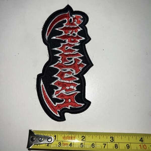 Sepultura Red Logo Embroidered Patch