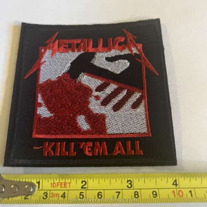 Kill 'Em All Embroidered Patch