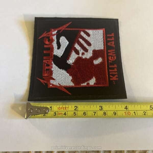 Kill 'Em All Embroidered Patch