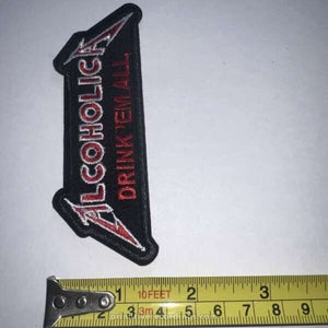 Alcoholica Embroidered Patch