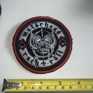 Motorhead Rock and Roll Embroidered Patch