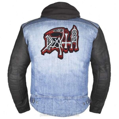 Death (old white-red logo) Large Embroidered Back Patch