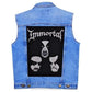 Immortal Large Embroidered Back Patch