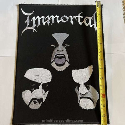 Immortal Large Embroidered Back Patch