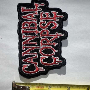 Cannibal Corpse Logo Embroidered Patch