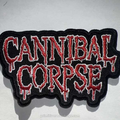 Cannibal Corpse Logo Embroidered Patch