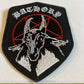 Bathory Pentagram Goat Embroidered Patch