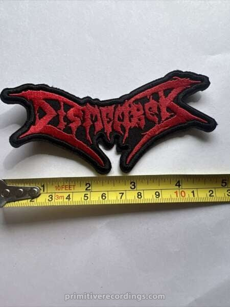 Dismember Red Logo Embroidered Patch