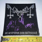 De Mysterus Dom Satanas Embroidered Patch