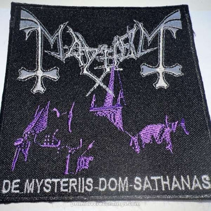 De Mysterus Dom Satanas Embroidered Patch