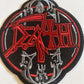 Death Red Logo Embroidered Patch