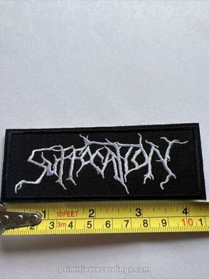 Suffocation Logo Embroidered Patch