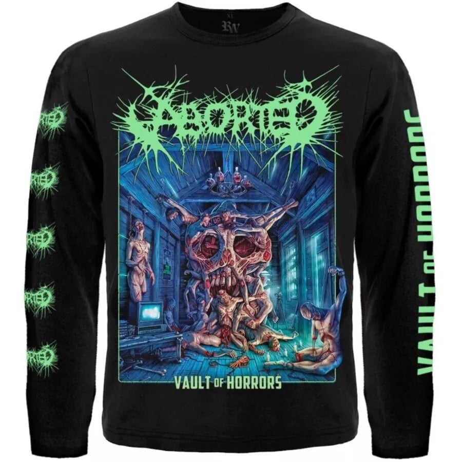 Vault of Horrors Long Sleeve Import T-Shirt