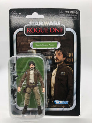 Captain Cassian Andor Rouge One Star Wars Vintage Action Figure