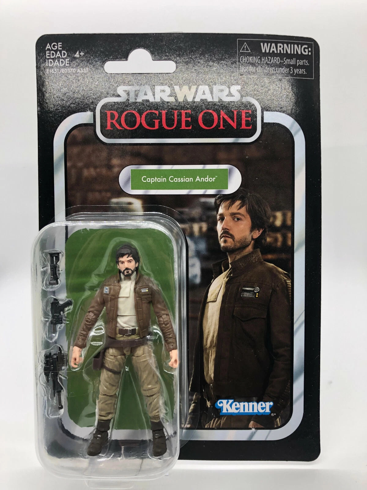 Captain Cassian Andor Rouge One Star Wars Vintage Action Figure