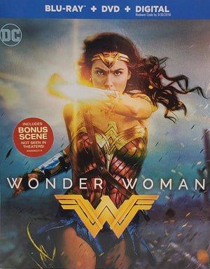 Wonder Woman Blu Ray + DVD Used