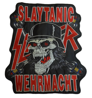 Import Slayer Wehrmacht Embroidered Back Patch