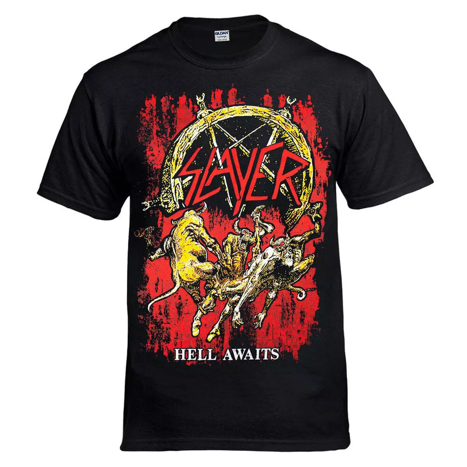 Hell Awaits Import T-Shirt