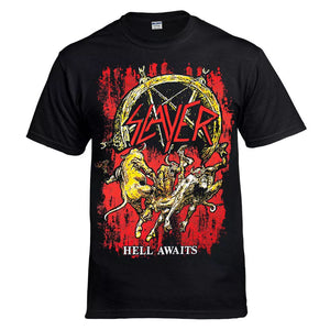 Hell Awaits Import T-Shirt