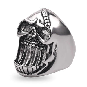 Screaming Skull Ring