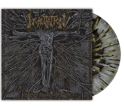 Onward to Golgotha Live Silver and Black Ice Splatter 2 X 12" Vinyl