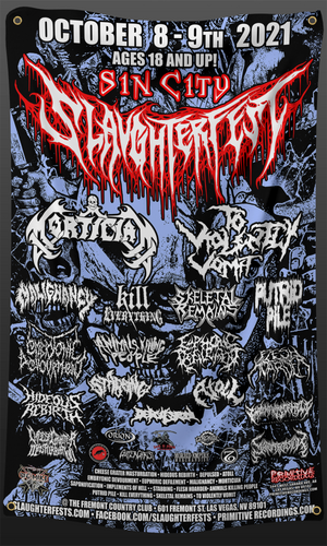Sin City Slaughterfest 3x5 Foot Flag