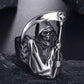 Stainless Steel Grim Reaper Ring