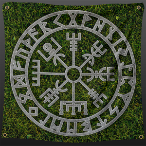 Viking Symbol of Invincibility Tapestry