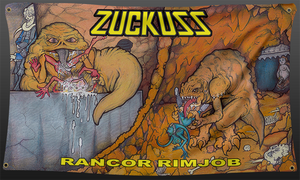 Rancor Rimjob 3x5 Foot Flag