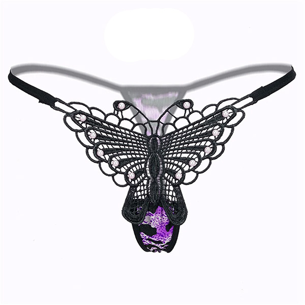 Cotton Lace Butterfly Panties