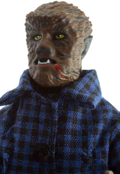 8” Face of the Screaming Werewolf Action Figure : Primitive Recordings LLC
