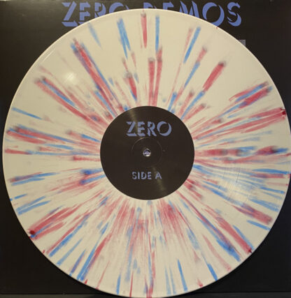 Zero Demos White, Red & Blue Splatter 12 Inch Vinyl Record - Image 2